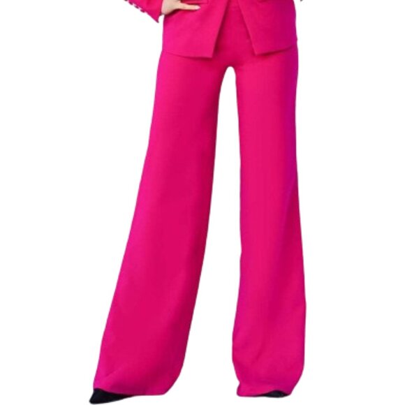 Jovani 07227SC Formal Pantsuit Fuchsia Size 4 - Picture 2 of 6